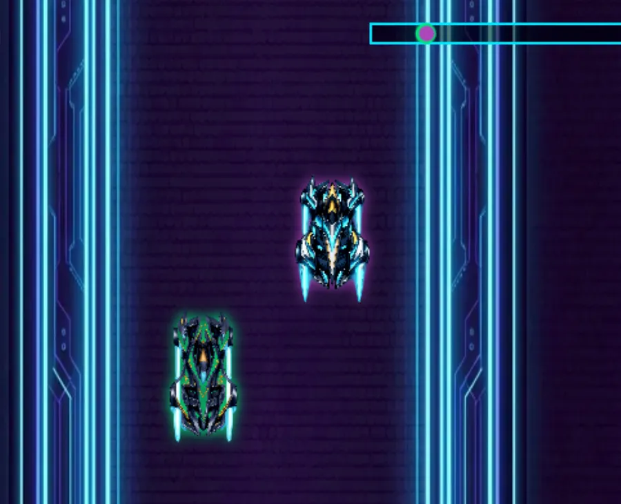 Cosmic Racer Gameplay