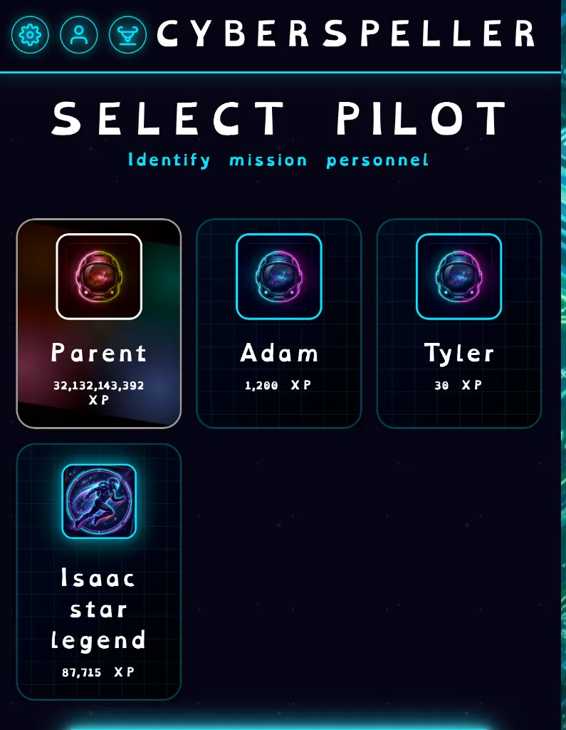 Select Pilot Astronaut Personnel selection